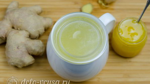 имбирный чай с медом