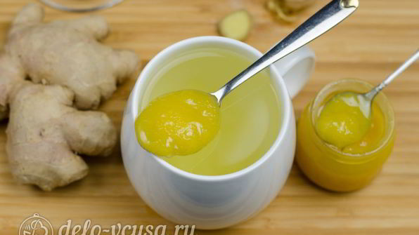 имбирный чай с медом