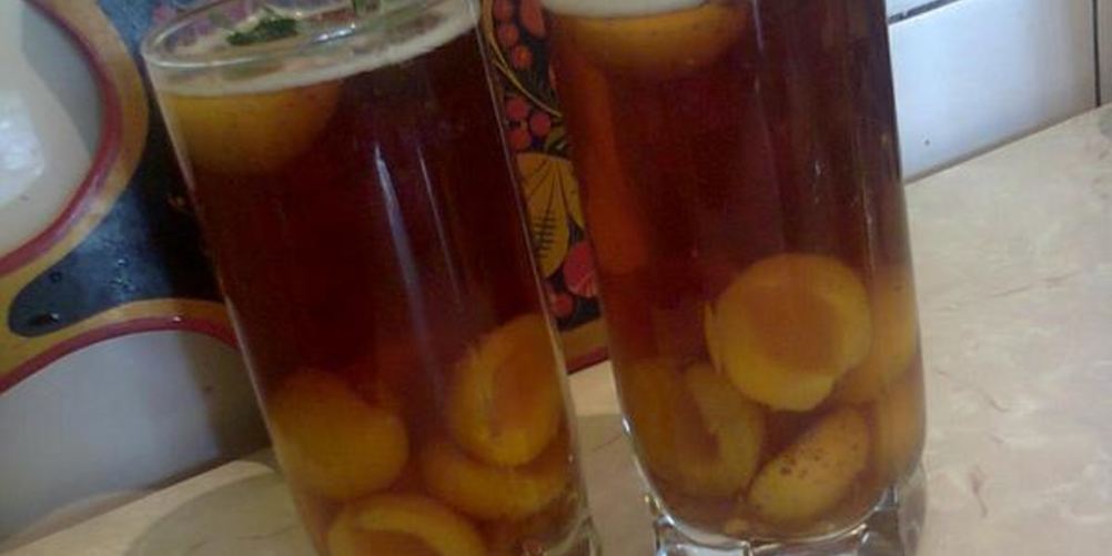 Рецепт холодного чая с абрикосом