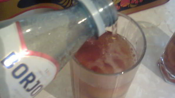 холодный чай с абрикосом