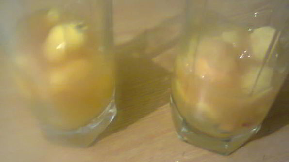 холодный чай с персиком