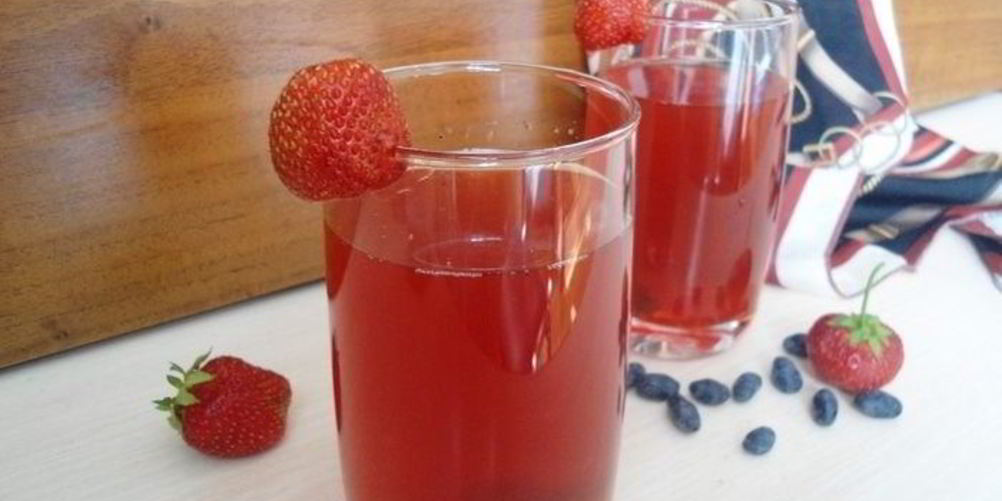 Рецепт холодного чая ягодного ройбуш