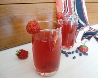 Холодный чай Ягодный ройбуш