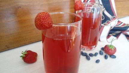 Холодный чай Ягодный ройбуш