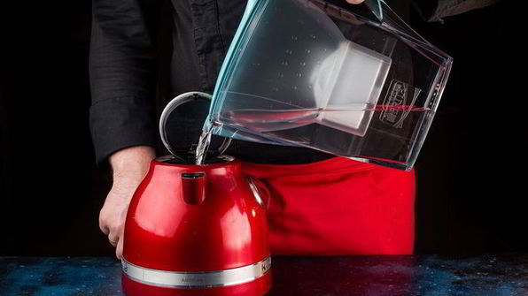 холодный летний чай с мятой и лимоном