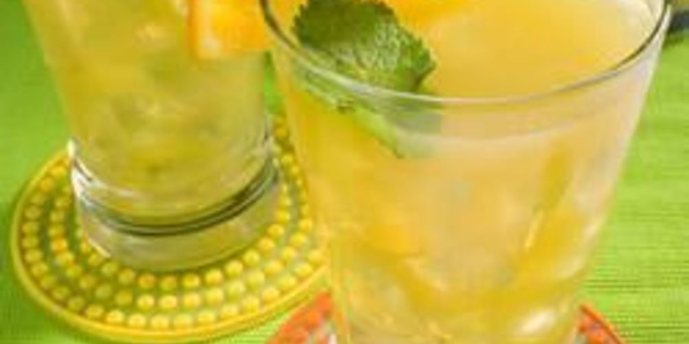 Рецепт летнего мятно-апельсиновый чай