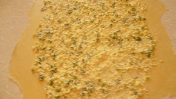 плацинды с творогом и зеленью