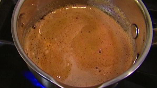 яблочно-смородиновый чай с медом и корицей