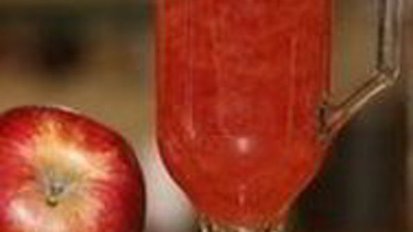 яблочно-смородиновый чай с медом и корицей