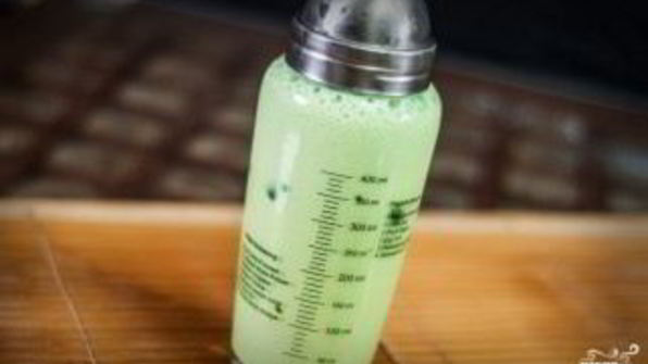 зеленый чай латте