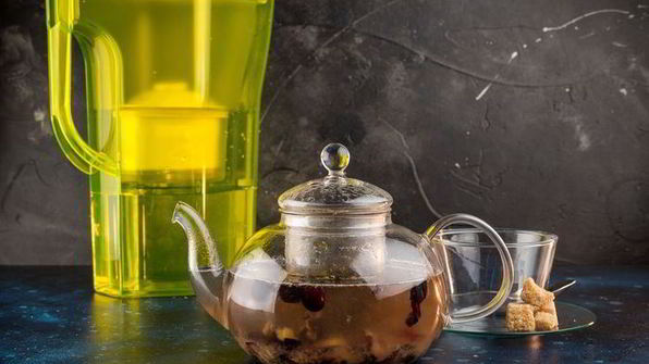 зеленый чай с голубикой