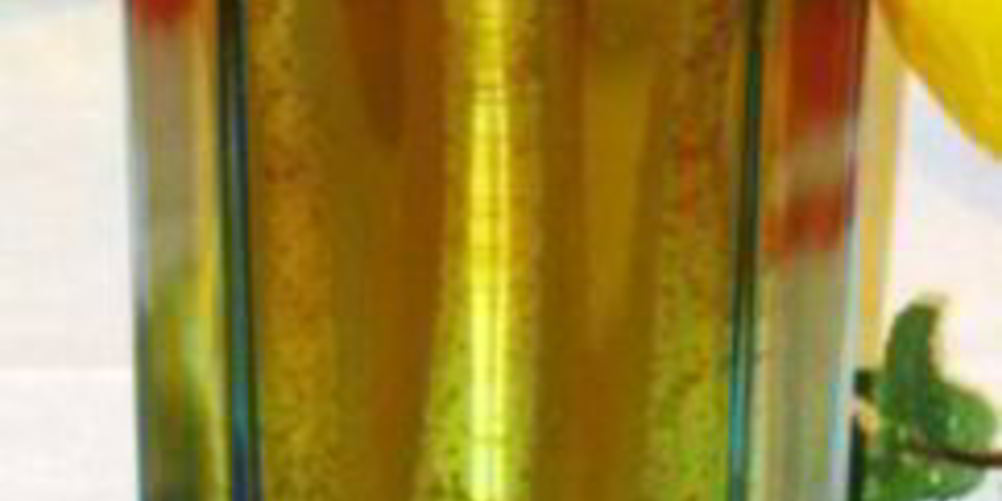 Рецепт зеленого чая с мятой и грушей