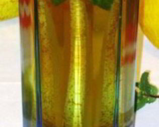 Зеленый чай с мятой и грушей