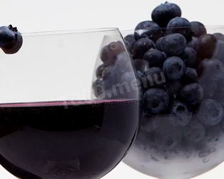 Домашнее черничное вино из черники