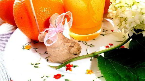 фанта с имбирем и мятой