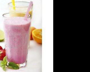 Фруктово-кефирный коктейль