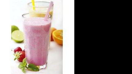 Фруктово-кефирный коктейль