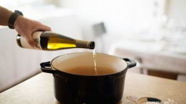 белый глинтвейн