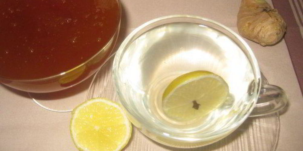 Рецепт имбирно-лимонного напиток с медом