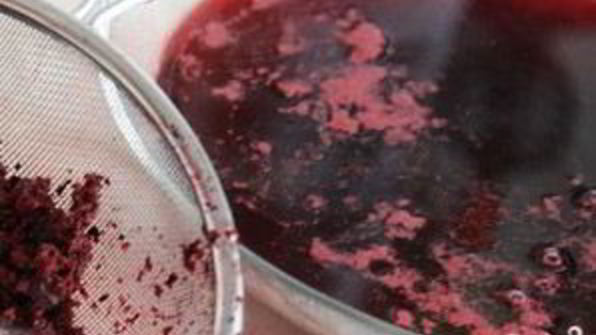 кисель из черноплодной рябины