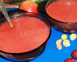 Кисель из клубники