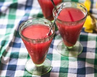 Кисель из компота и крахмала