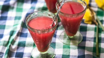 Кисель из компота и крахмала