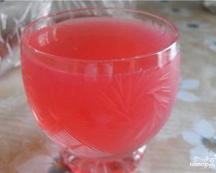 Кисель из красной смородины