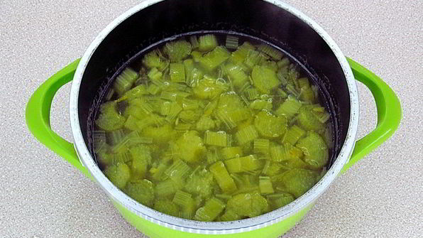 кисель из ревеня