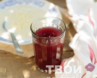 Кисель из варенья