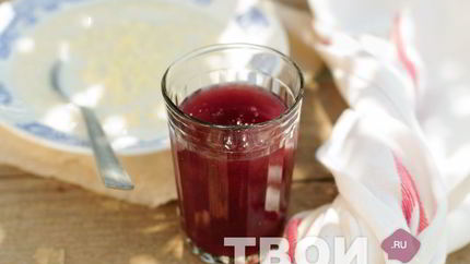 Кисель из варенья