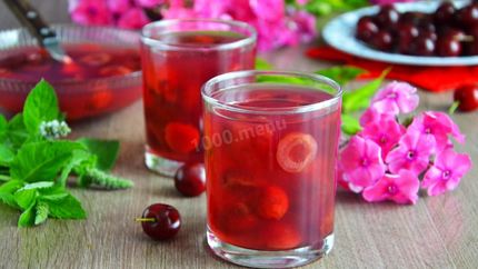 Кисель из вишни