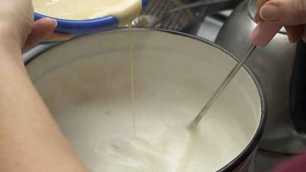 кисель молочный