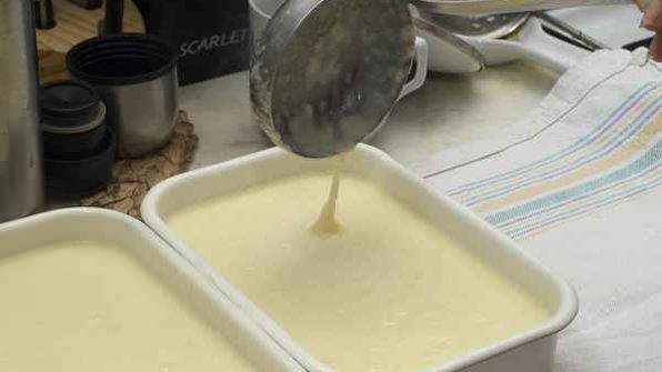 кисель молочный