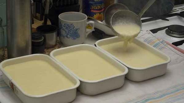 кисель молочный