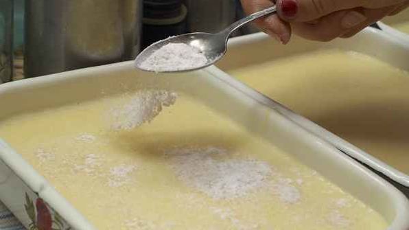 кисель молочный