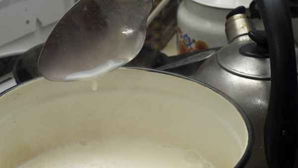 кисель молочный