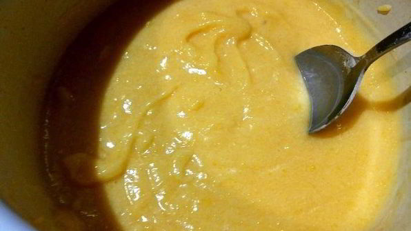 молочно-тыквенный кисель