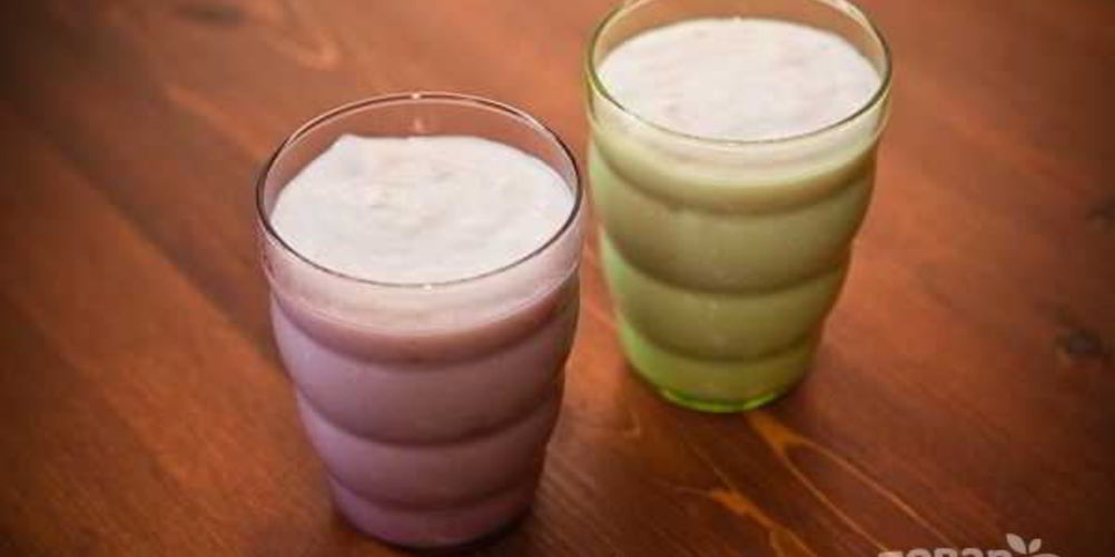 Рецепт молочного киселя с малиной