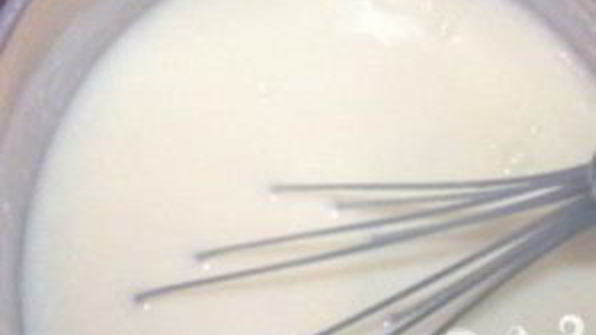 молочный кисель с ягодами шарлотт