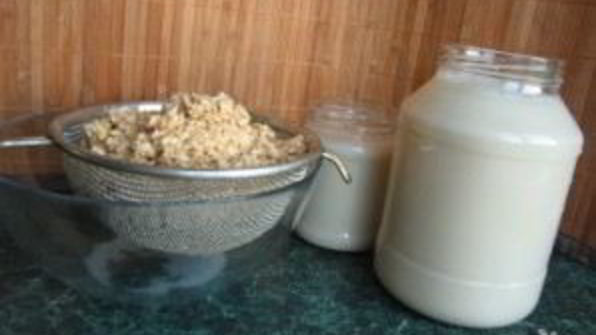 овсяный кисель на кефире