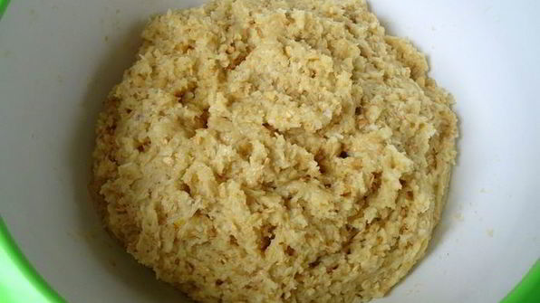 печенье в кокосовых опилках и облепиховый кисель