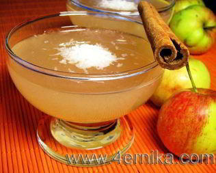 Яблочный кисель