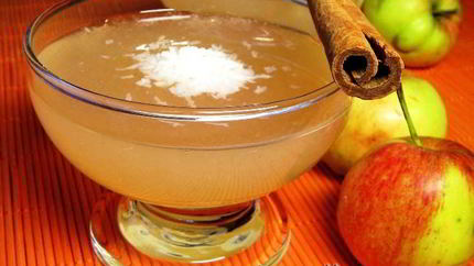 Яблочный кисель