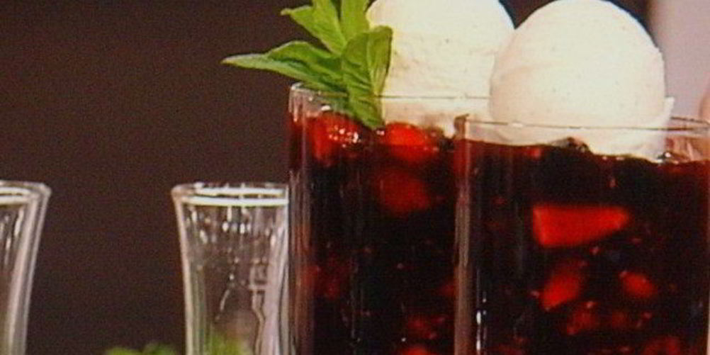 Рецепт ягодного киселя-ассорти роте грюце