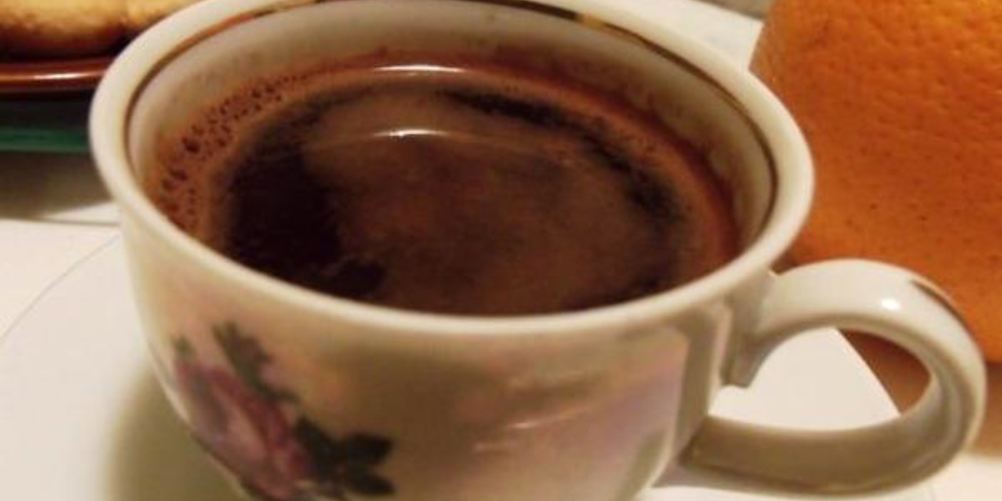 Рецепт апельсинового кофе