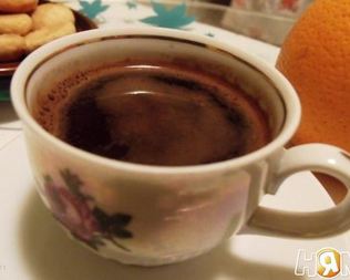 Апельсиновое кофе