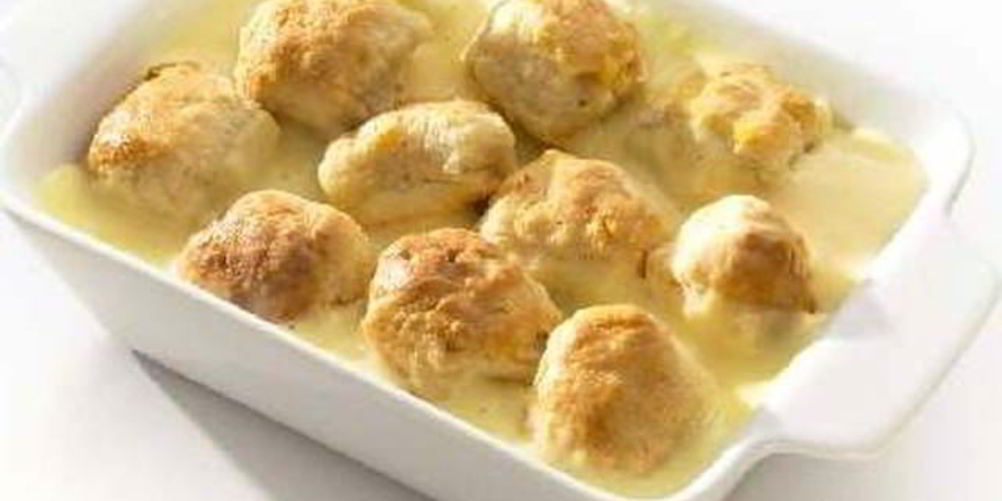 Рецепт булочек с начинкой и сабайон из кофе и корицы