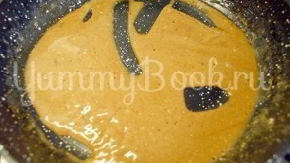 карамелизированные баклажаны с кофейным соусом