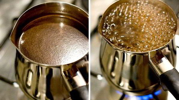 кофе латте со льдом